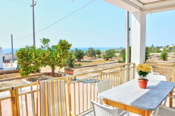 Villa a Pescoluse vista mare 8 posti letto